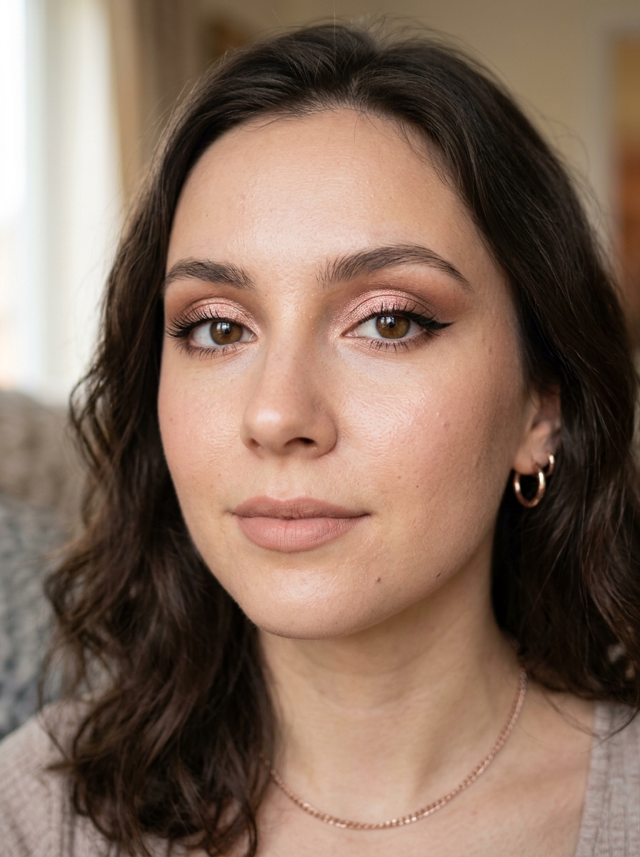 Rose Gold Eyeshadow Look als 2014 Makeup Inspiration 2026